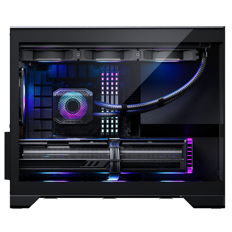 Phanteks XT V3 kabinett Micro-ATX herdet glass vifte - Phanteks