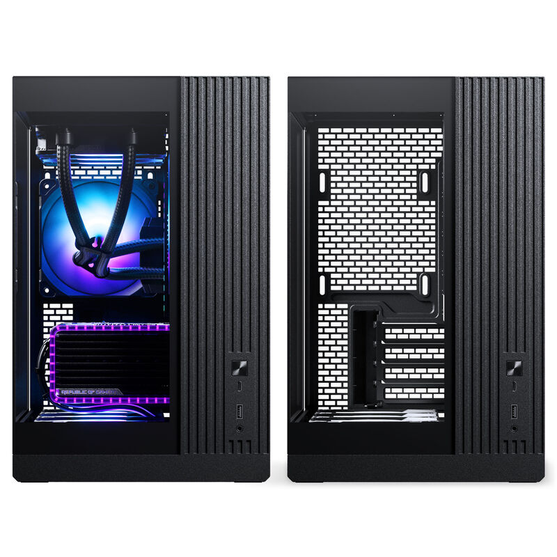 Phanteks XT V3 kabinett Micro-ATX herdet glass vifte - Phanteks