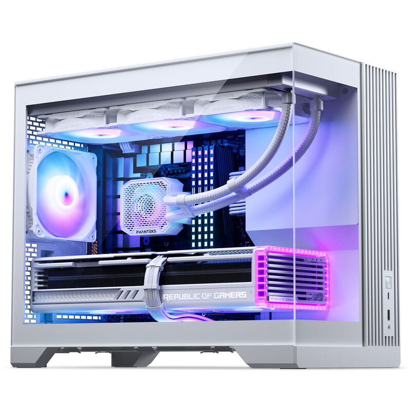 Phanteks XT V3 kabinett Micro-ATX herdet glass vifte - Phanteks