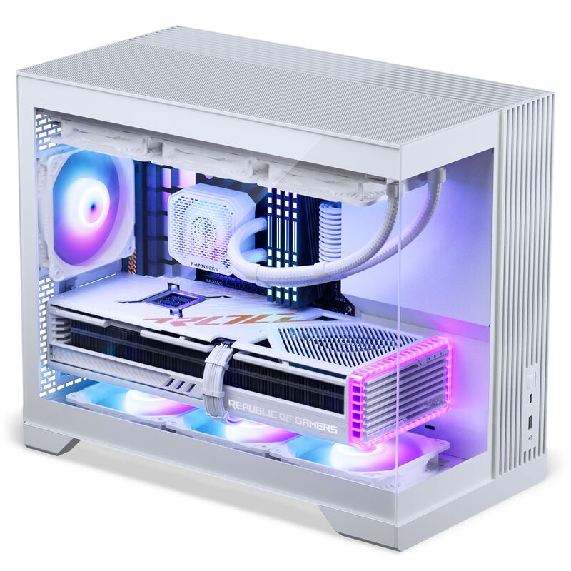 Phanteks XT V3 kabinett Micro-ATX herdet glass vifte - Phanteks
