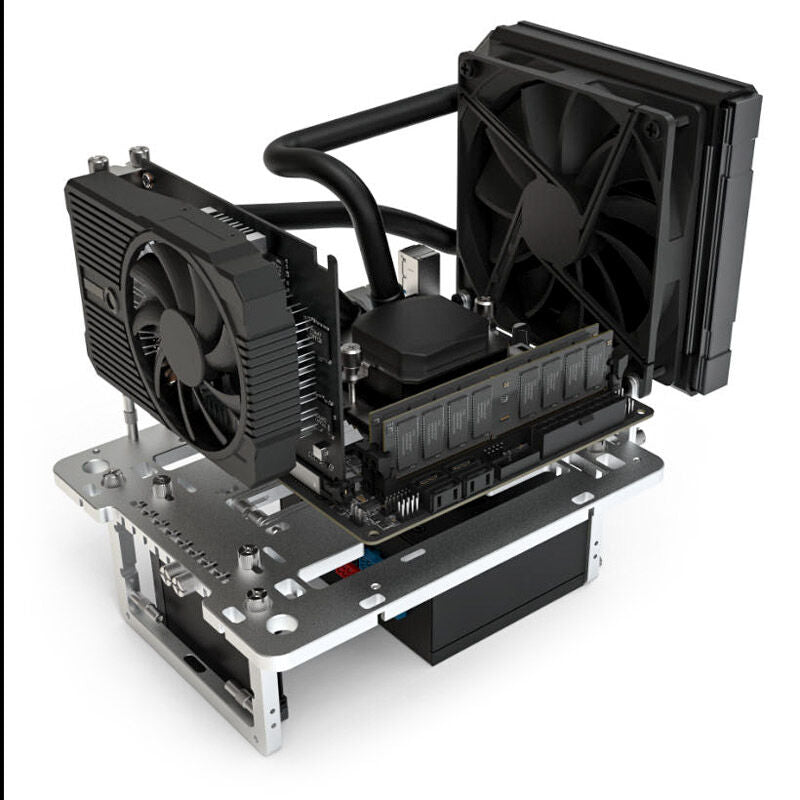Streacom BC1 Mini V2 benchtable Mini-ITX svart - Streacom