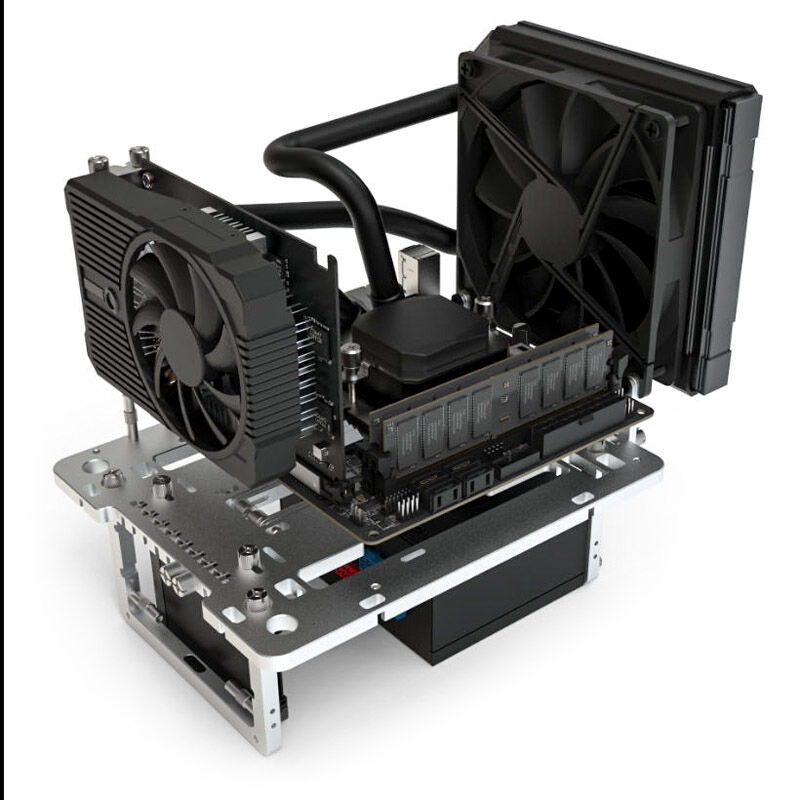 Streacom BC1 Mini V2 benchtable Mini-ITX svart - Streacom