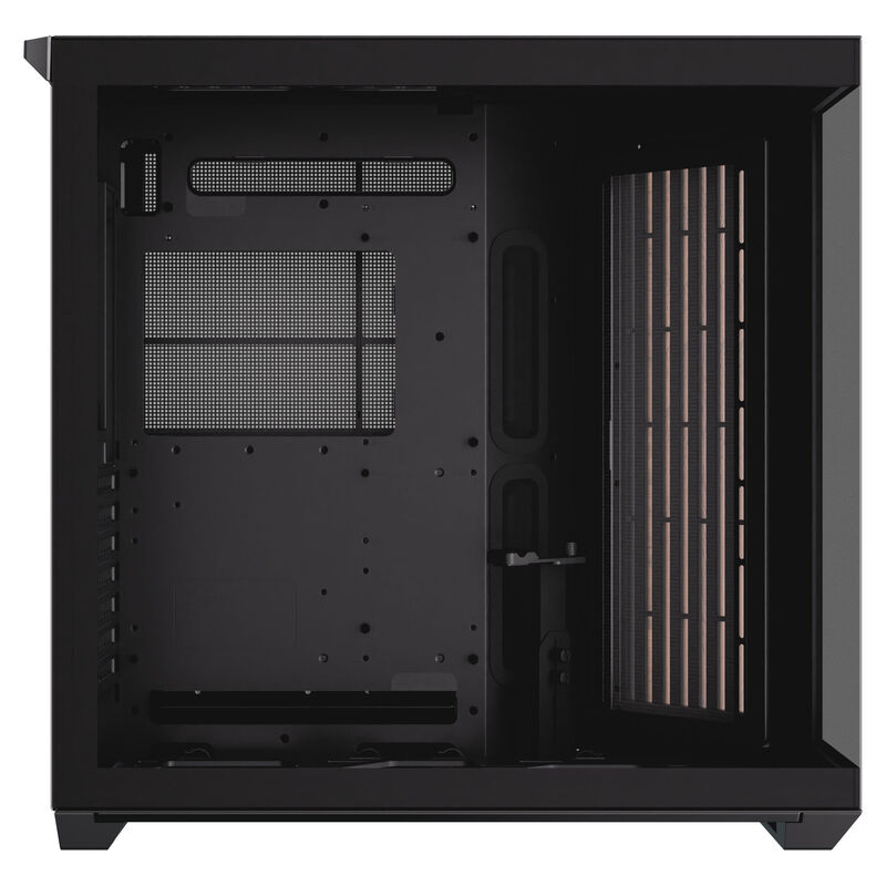 APNX V1 kabinett midtårn ATX herdet glass svart/hvit - APNX