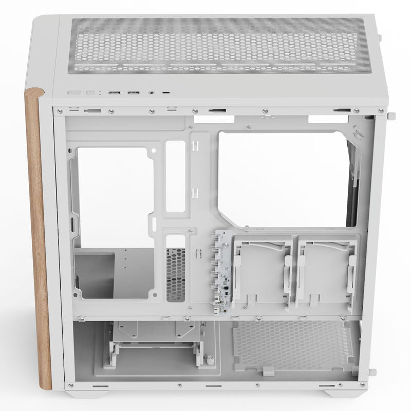 Aerocool D501A kabinett midtårn ATX herdet glass ARGB svart - Aerocool