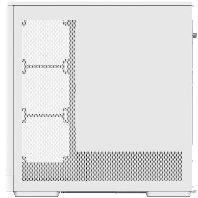 Aerocool D520A kabinett midtårn ATX herdet glass RGB hvit - Aerocool