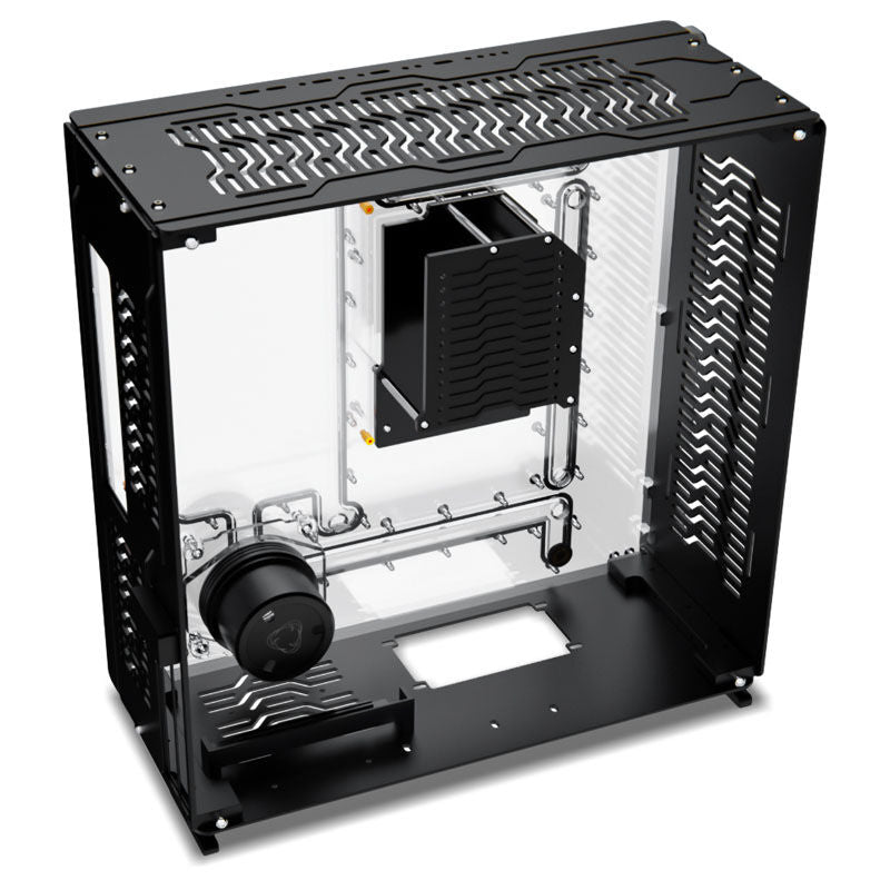 Singularity Computers Wraith ITX/DTX kabinett sølv - Singularity