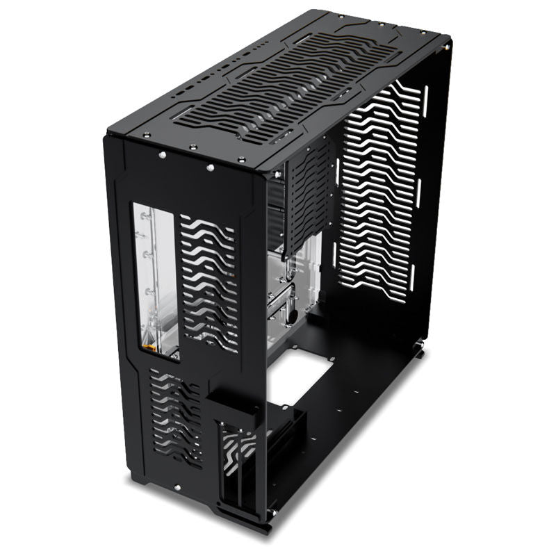 Singularity Computers Wraith ITX/DTX kabinett sølv - Singularity