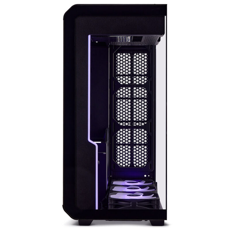 Ssupd Xhuttle kabinett midtårn ATX RGB herdet glass svart - Ssupd