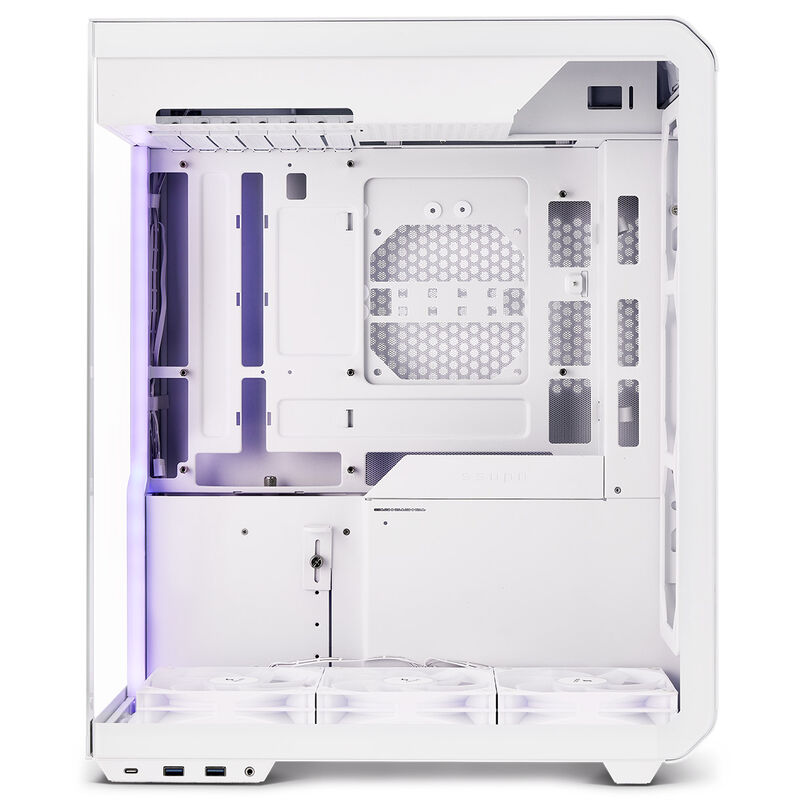 Ssupd Xhuttle kabinett midtårn ATX RGB herdet glass svart - Ssupd