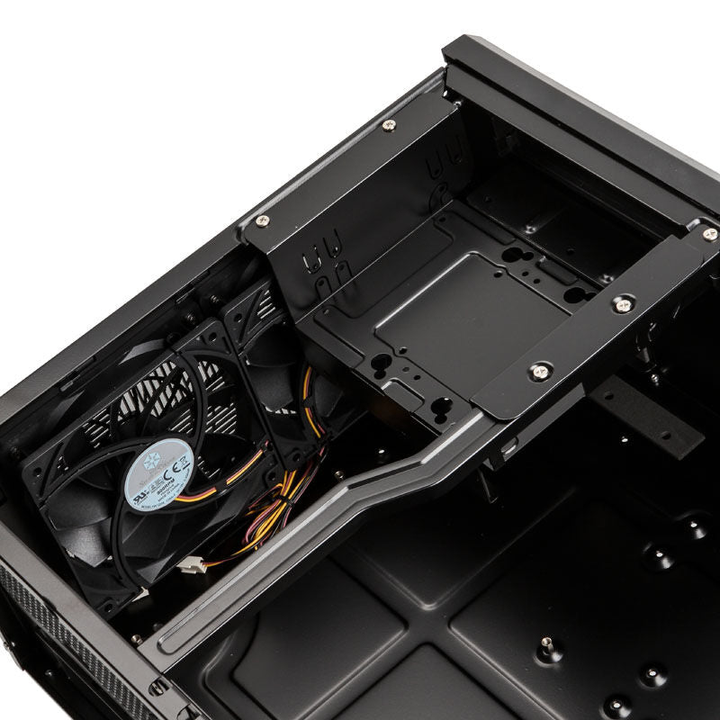 SilverStone SST-GD10B Grandia HTPC kabinett ATX svart - SilverStone