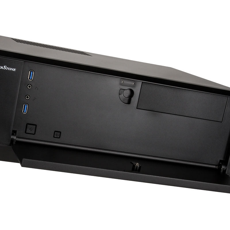 SilverStone SST-GD10B Grandia HTPC kabinett ATX svart - SilverStone