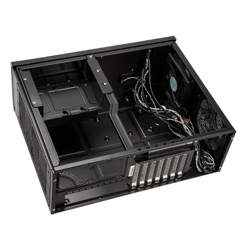 SilverStone SST-GD10B Grandia HTPC kabinett ATX svart - SilverStone