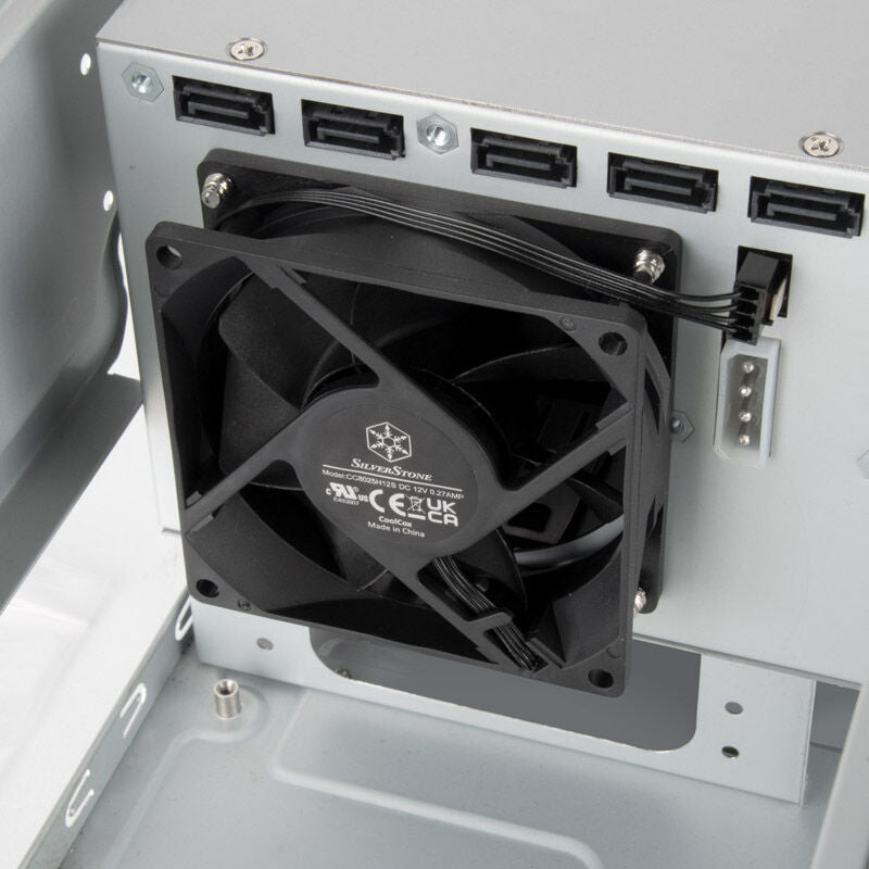 SilverStone SST-CS351B NAS-kabinett 5 hot-swap-plasser Micro-ATX - SilverStone