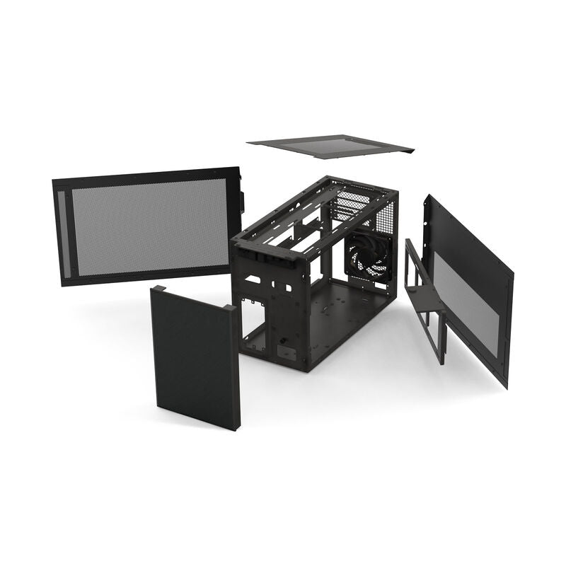 SilverStone SST-SG17B Micro-ATX kabinett minitårn svart - SilverStone