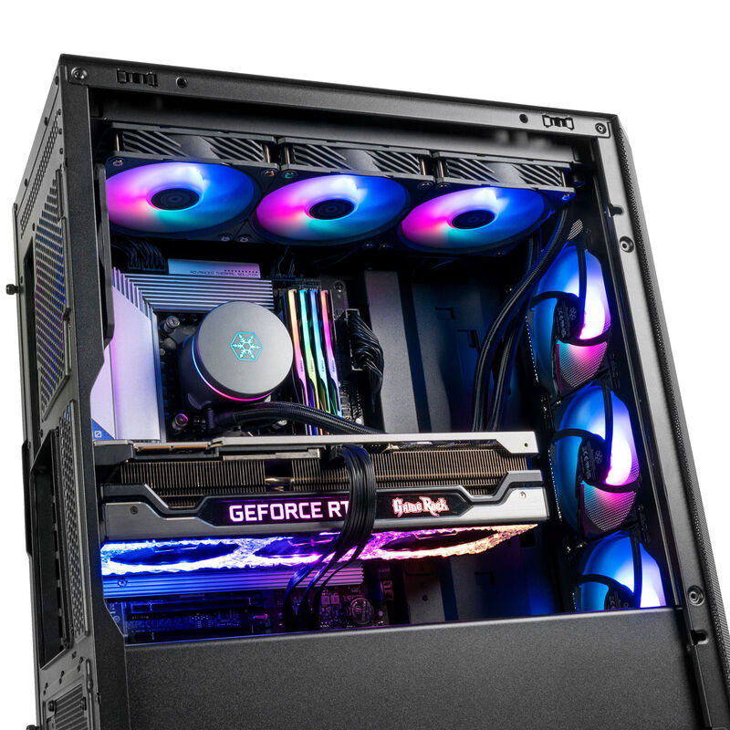 SilverStone FARA 514X kabinett midtårn ATX herdet glass - SilverStone