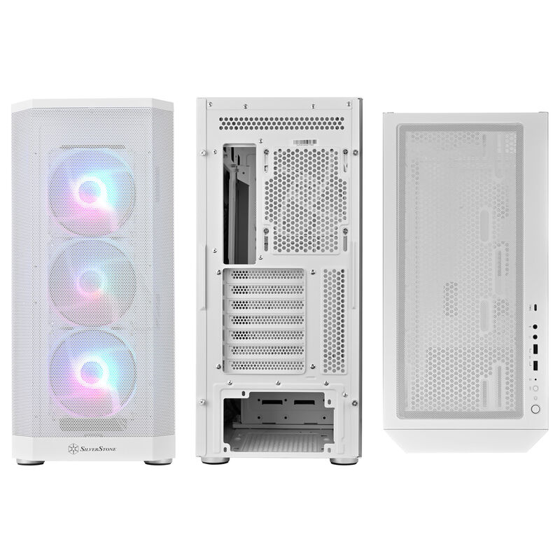 SilverStone FARA 514X kabinett midtårn ATX herdet glass - SilverStone