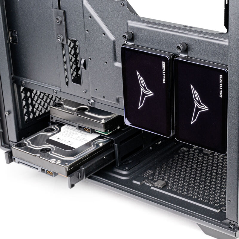 SilverStone FARA 515XR kabinett midtårn ATX herdet glass - SilverStone