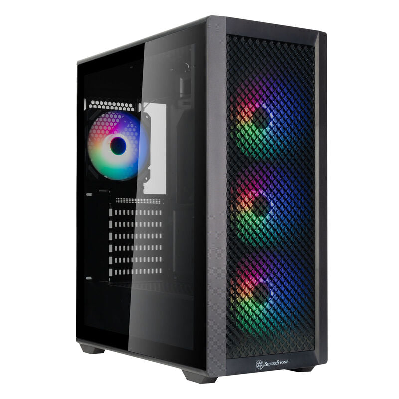 SilverStone FARA 515XR kabinett midtårn ATX herdet glass - SilverStone