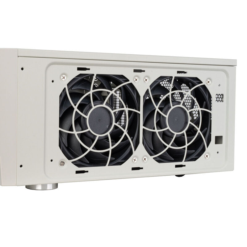 Silverstone FLP01 HTPC kabinett ATX/SSI-CEB retro hvit - Silverstone