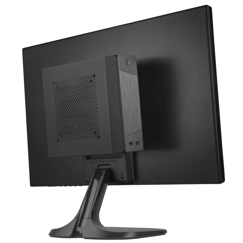 SilverStone Milo 10 Mini-ITX minikabinett VESA svart - SilverStone