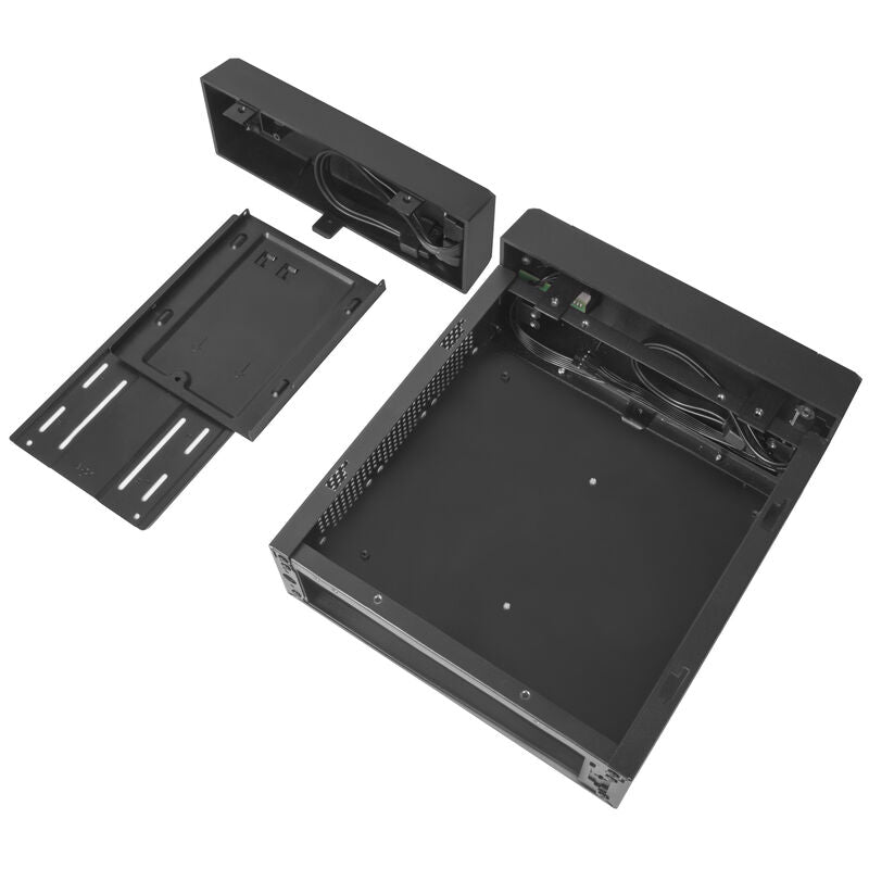 SilverStone Milo 10 Mini-ITX minikabinett VESA svart - SilverStone