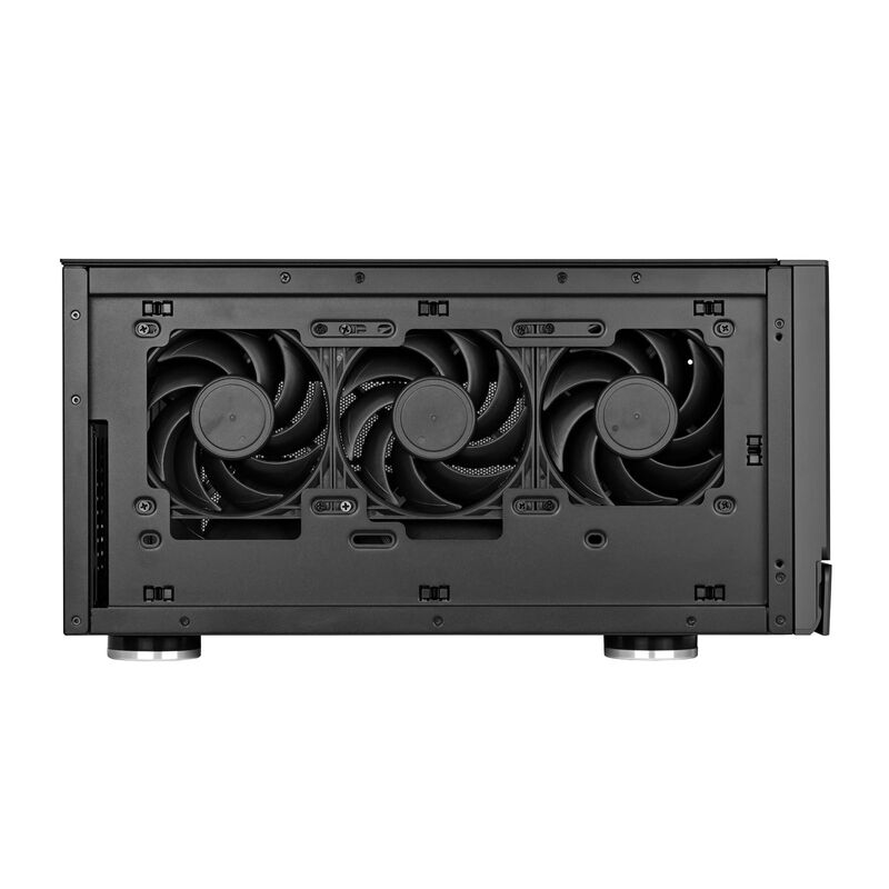 SilverStone Crown 04 HTPC-kabinett SSI-EEB mørkegrå - SilverStone