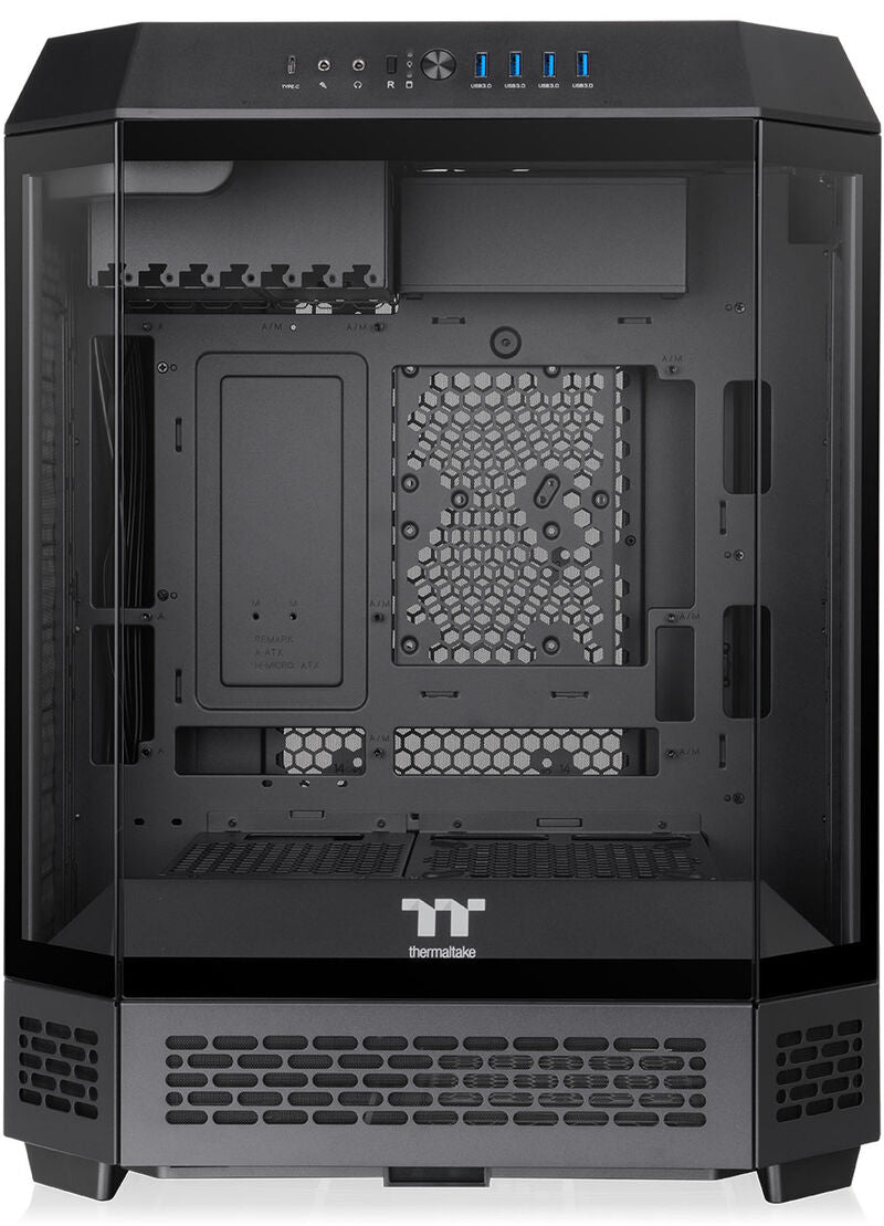 Thermaltake The Tower 600 kabinett midtårn ATX herdet glass - Thermaltake