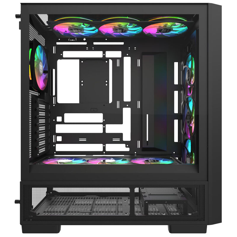 Thermaltake S380 TG ARGB kabinett midtårn ATX herdet glass - Thermaltake