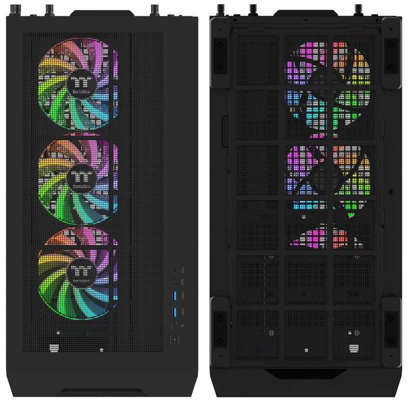 Thermaltake S380 TG ARGB kabinett midtårn ATX herdet glass - Thermaltake