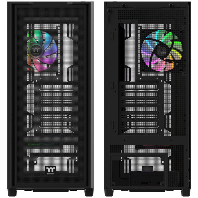 Thermaltake S380 TG ARGB kabinett midtårn ATX herdet glass - Thermaltake
