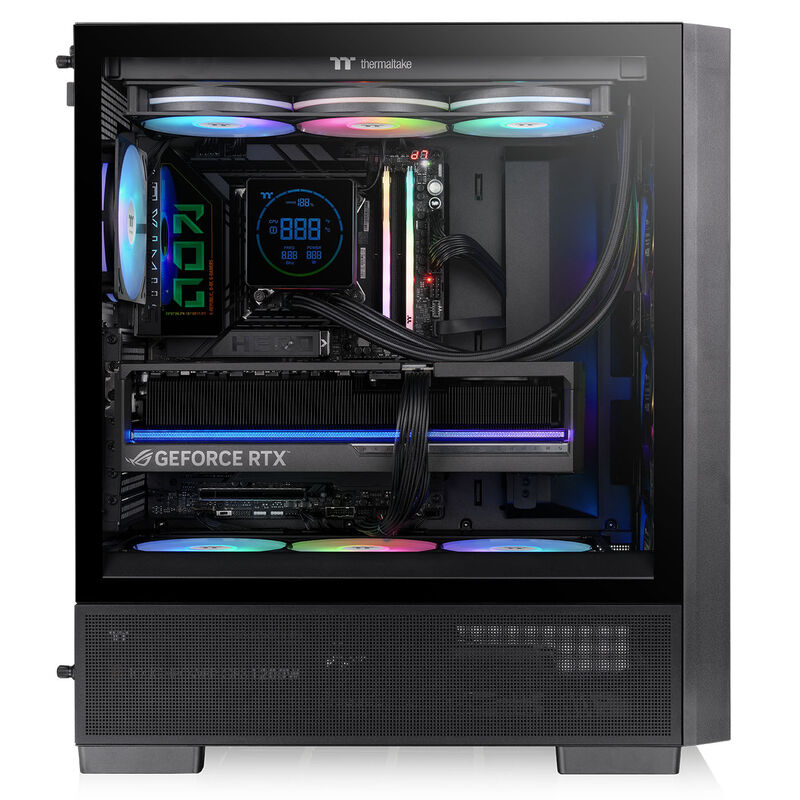 Thermaltake S380 TG ARGB kabinett midtårn ATX herdet glass - Thermaltake