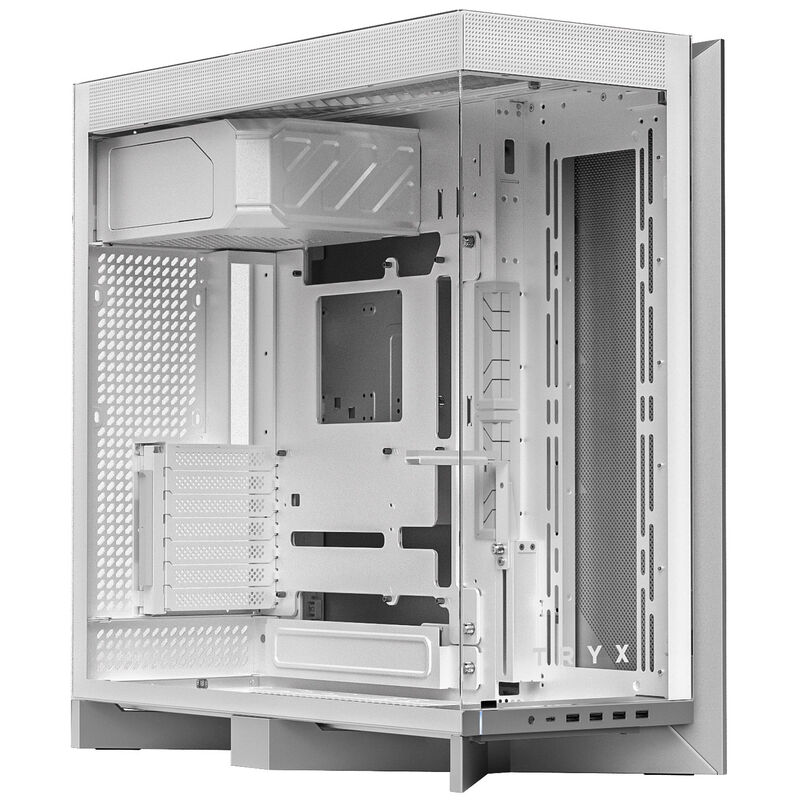 TRYX LUCA L70 kabinett midtårn E-ATX herdet glass svart - TRYX