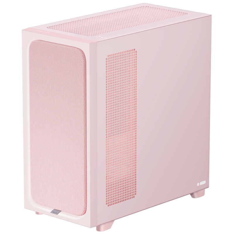 TRYX FLOVA F50 kabinett midtårn ATX herdet glass hvit - TRYX