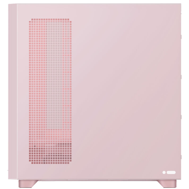 TRYX FLOVA F50 kabinett midtårn ATX herdet glass hvit - TRYX