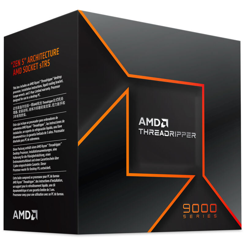 AMD Ryzen Threadripper 9970X prosessor sTR5 32 kjerner 350 W - AMD