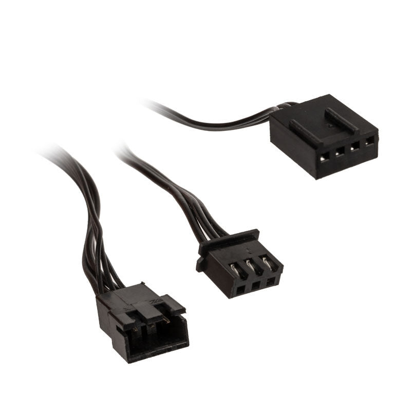 Alphacool Rise Aurora PWM vifte 120 mm ARGB svart - Alphacool