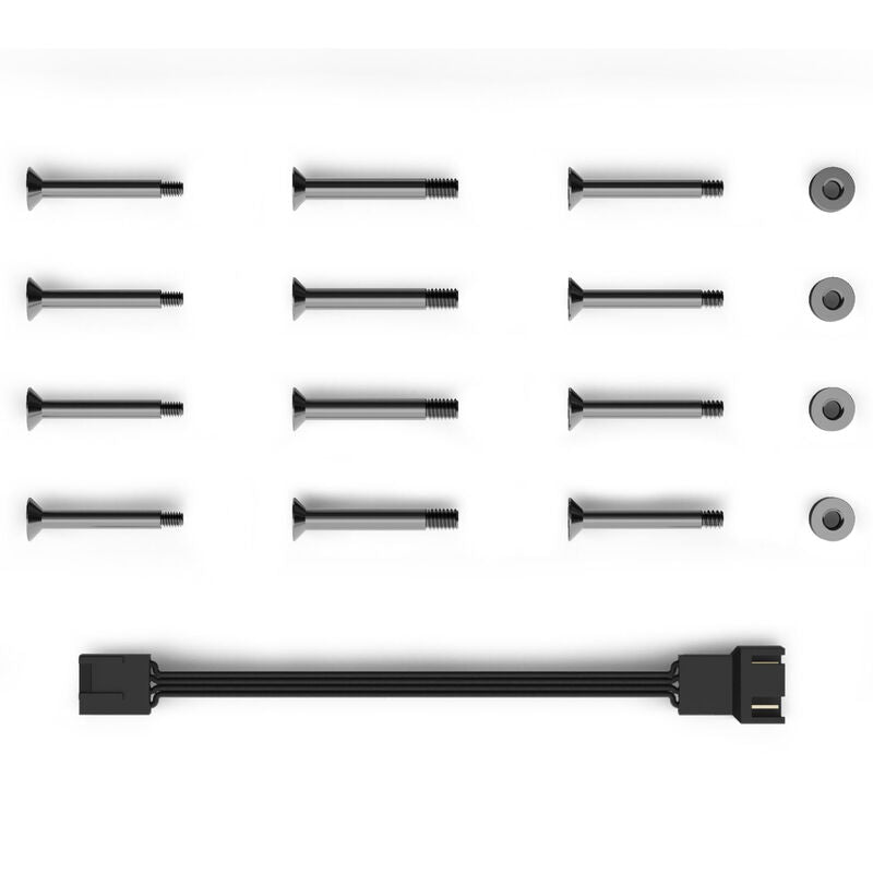 Alphacool Apex Stealth Metal vifte 120 mm PWM svart - Alphacool