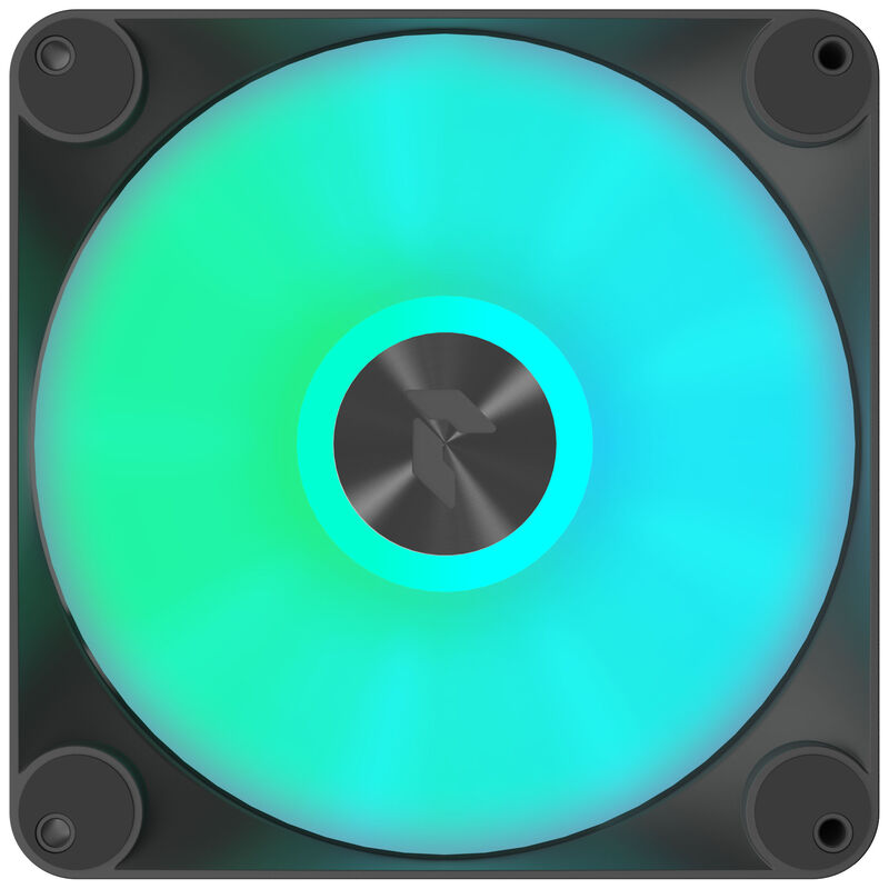 APNX FP1-140 PWM vifte 140 mm ARGB svart - APNX