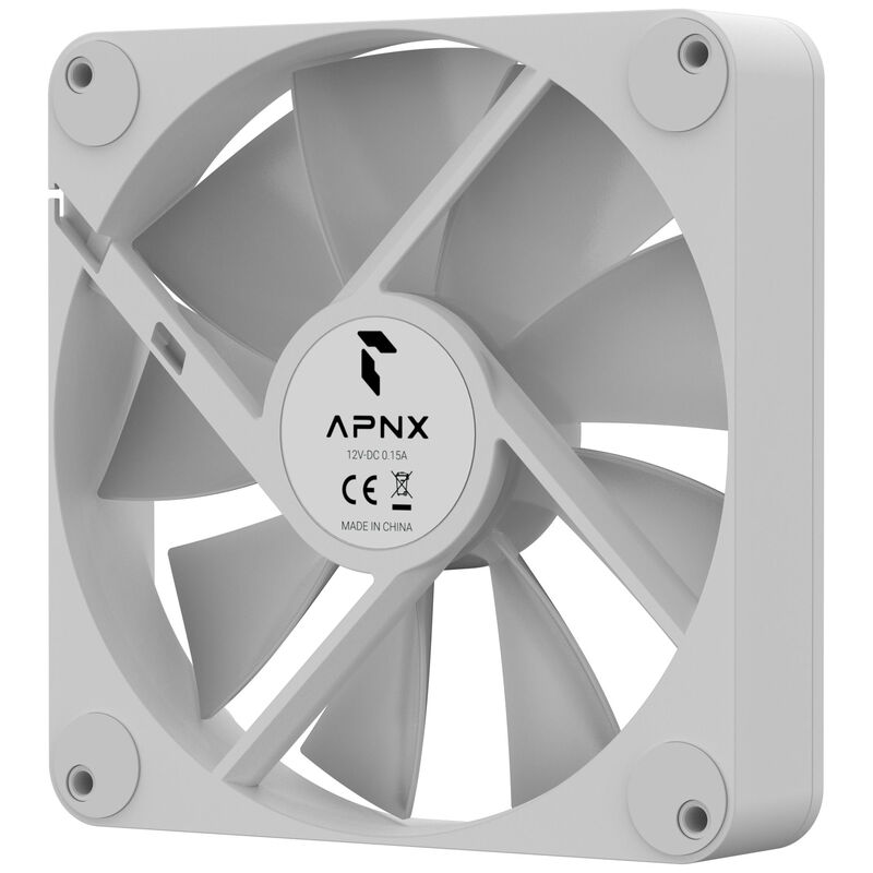 APNX FP1-140 PWM vifte 140 mm ARGB svart - APNX