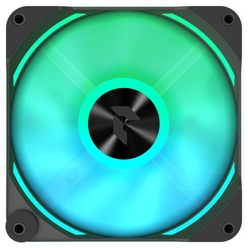 APNX FP2-120 PWM vifte 120 mm ARGB svart 1800 RPM - APNX