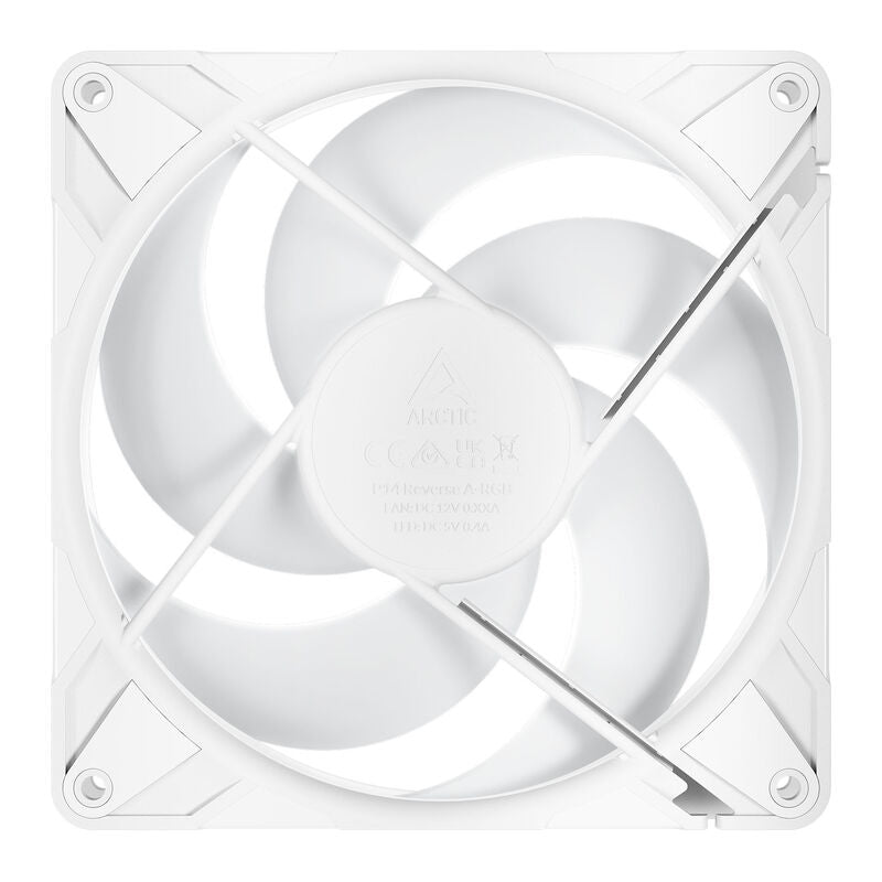 Arctic P14 Pro Reverse ARGB PWM vifte 140 mm svart 3-pakk - Arctic