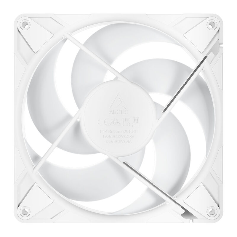 Arctic P14 Pro Reverse ARGB PWM vifte 140 mm svart 3-pakk - Arctic