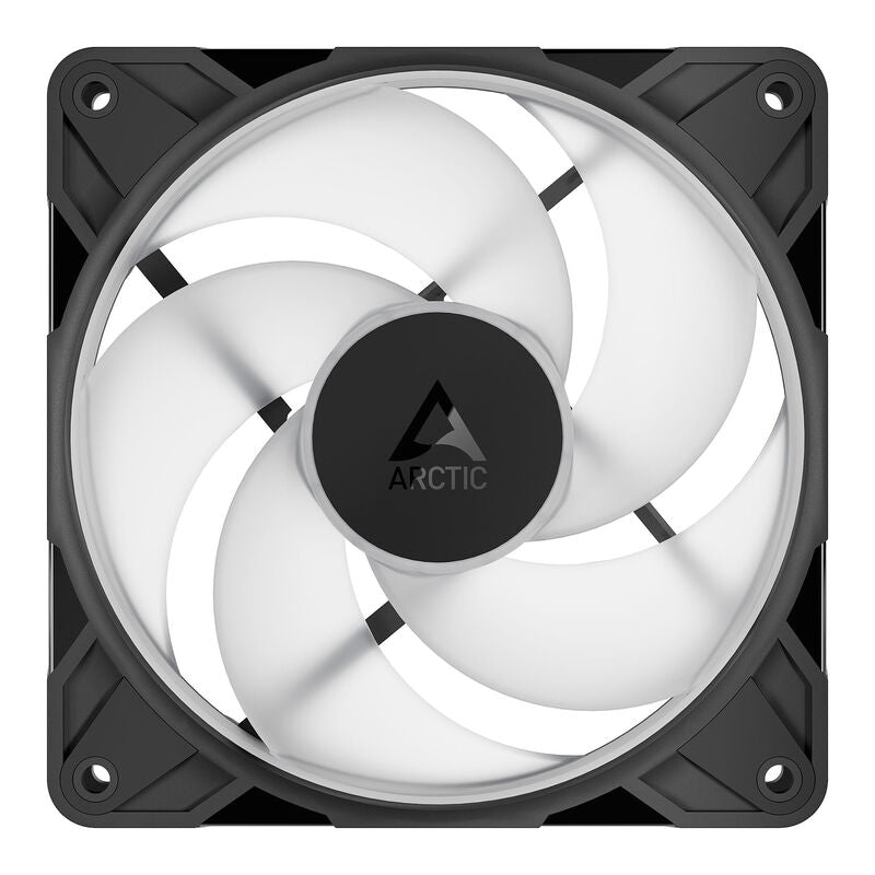Arctic P12 Pro Reverse ARGB PWM vifte 120 mm hvit 3-pakk - Arctic