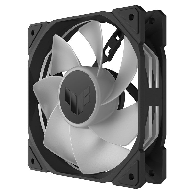 ASUS TUF Gaming TR120 Reverse PWM ARGB vifte 3-pakk 120 mm hvit - ASUS