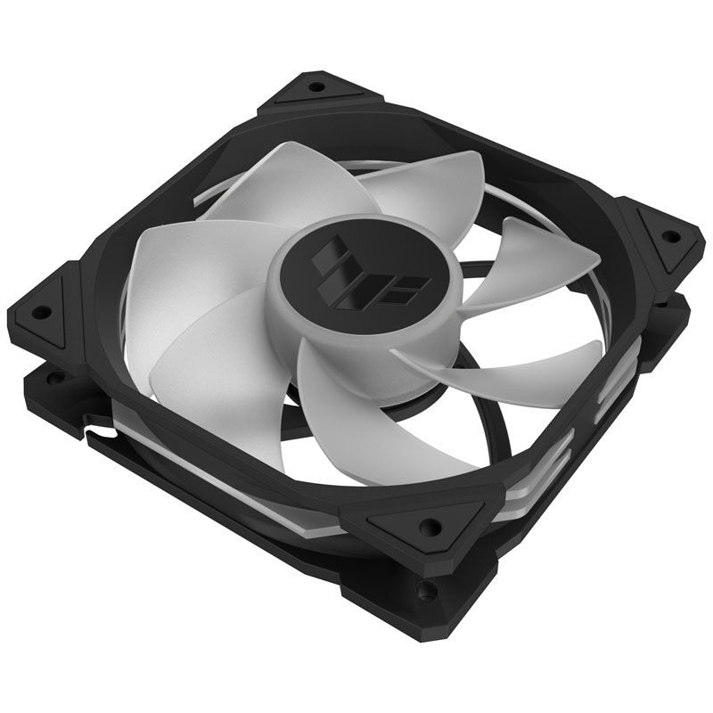 ASUS TUF Gaming TR120 Reverse PWM ARGB vifte 3-pakk 120 mm hvit - ASUS