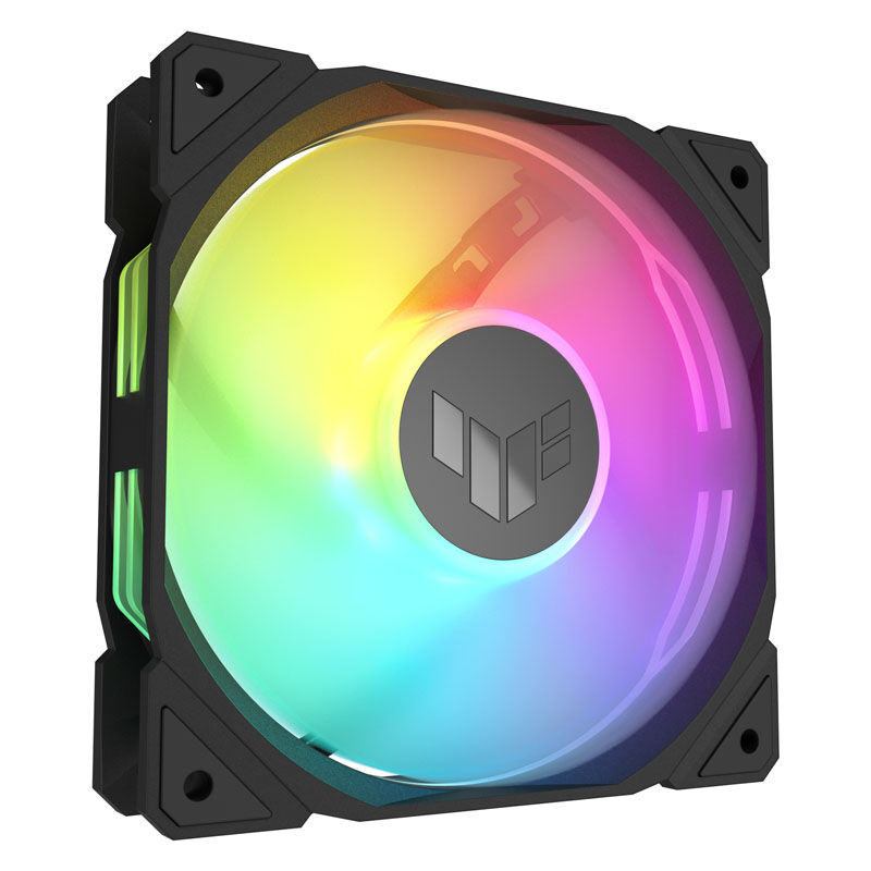 ASUS TUF Gaming TR120 Reverse PWM ARGB vifte 120 mm hvit - ASUS