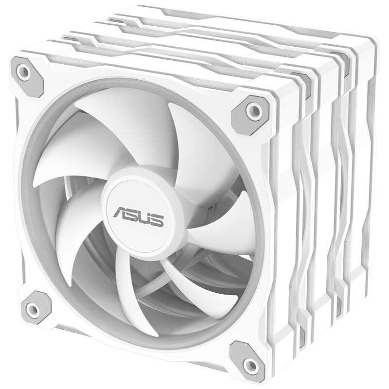 ASUS Prime MR120 ARGB vifte 3-pakk PWM Aura Sync 120 mm svart - ASUS