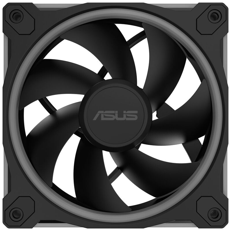 ASUS Prime MR120 ARGB vifte 3-pakk PWM Aura Sync 120 mm svart - ASUS
