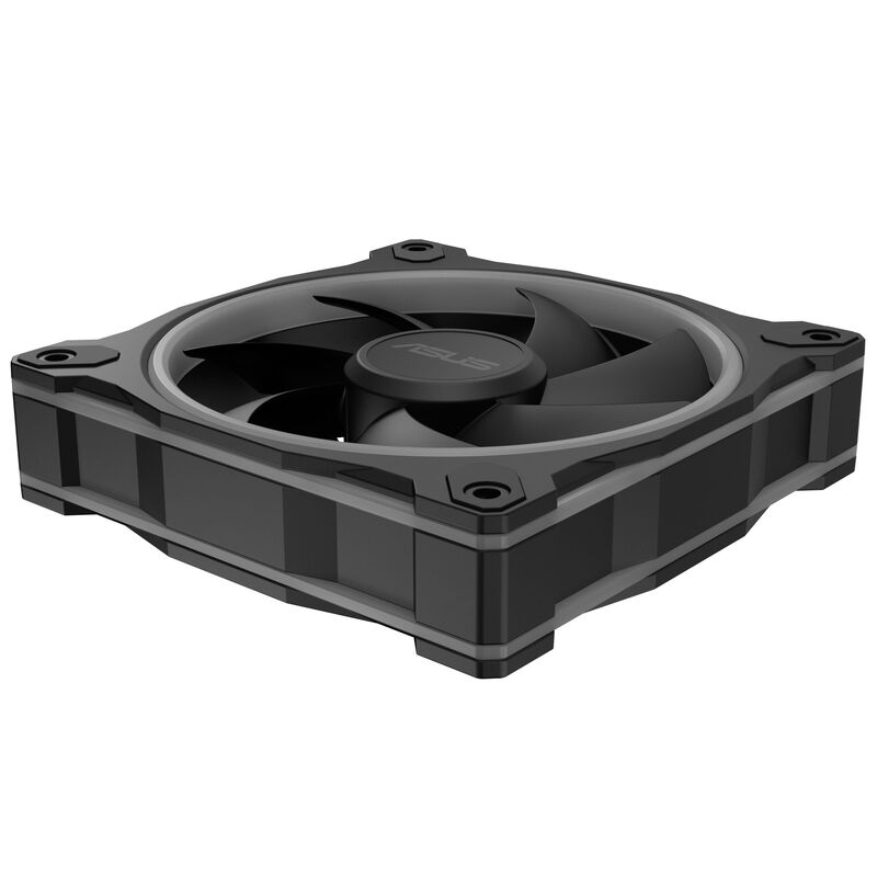 ASUS Prime MR120 ARGB vifte 3-pakk PWM Aura Sync 120 mm svart - ASUS