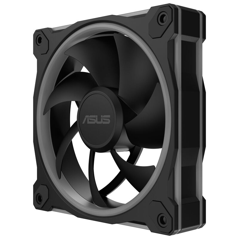 ASUS Prime MR120 ARGB vifte 3-pakk PWM Aura Sync 120 mm svart - ASUS